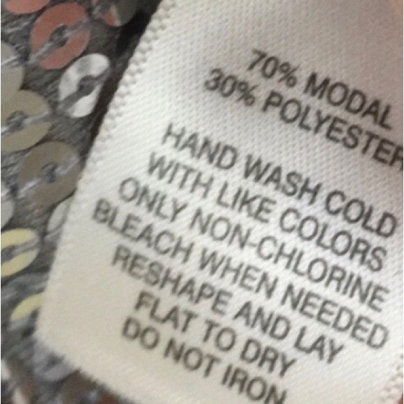 White House Black Market Gray and Silver Sequined Cowl Neck Sleeveless Blouse - Picture 8 of 8